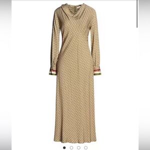 Skills and Genes silk midi dress size 4 like new condition